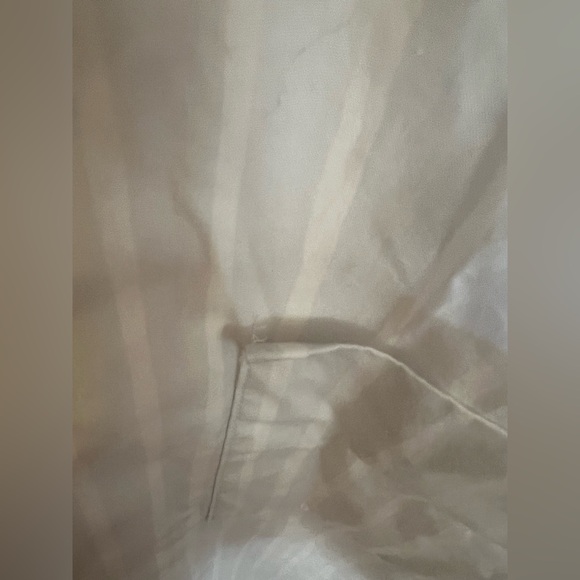 Marimekko Jokapoika Shirt Unisex Striped White and Light Gray Size S - Picture 4 of 16